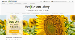 Desktop Screenshot of florists-southampton.com