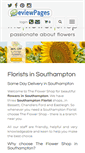 Mobile Screenshot of florists-southampton.com